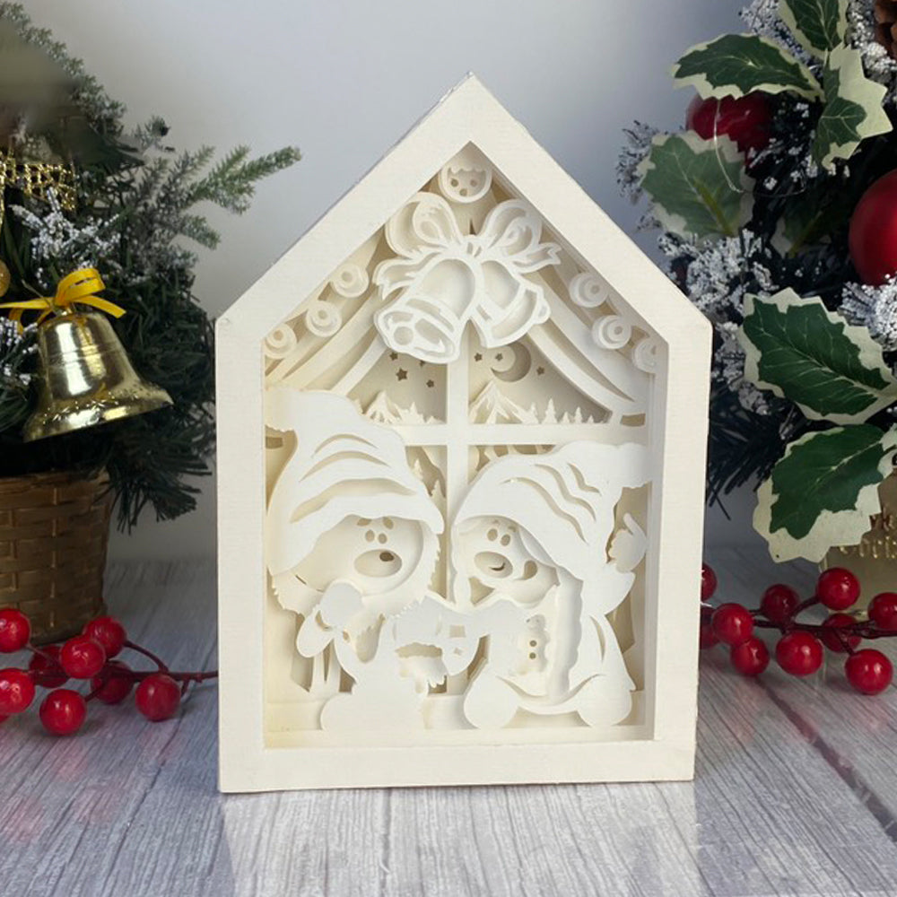 Gnome – 3D Box SVG File for Cricut & Silhouette