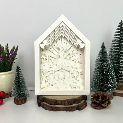 Jesus – 3D Box SVG File for Cricut & Silhouette