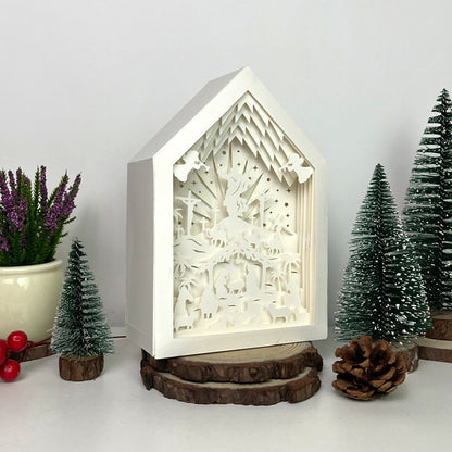 Jesus – 3D Box SVG File for Cricut & Silhouette