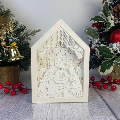 Nativity – 3D Box SVG File for Cricut & Silhouette