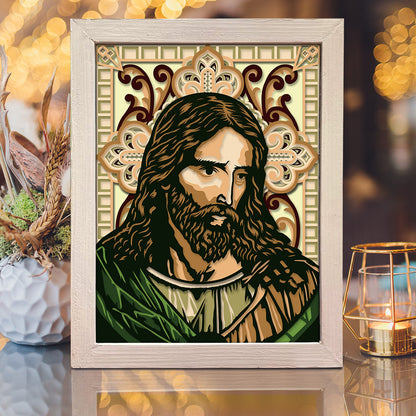 Jesus 10 – 3D Shadow Box SVG File for Cricut & Silhouette