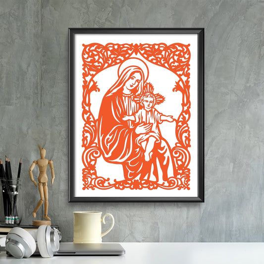Ave Maria – Kirigami - Cricut File - VEKTOR KRAFT