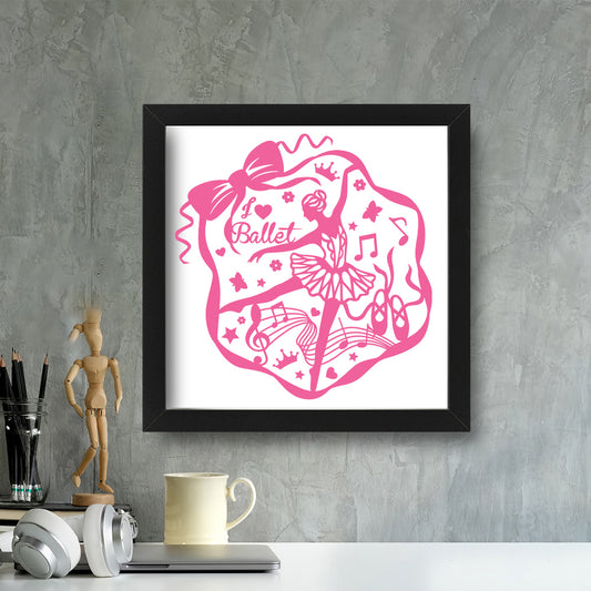 Ballet – Kirigami - Cricut File - VEKTOR KRAFT