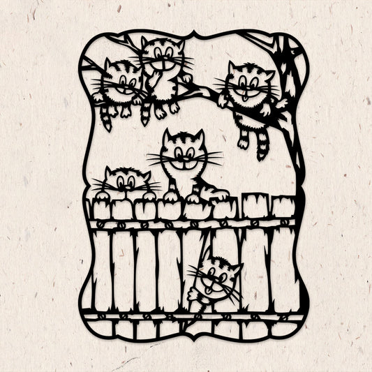 Cat – Kirigami - Cricut File - VEKTOR KRAFT