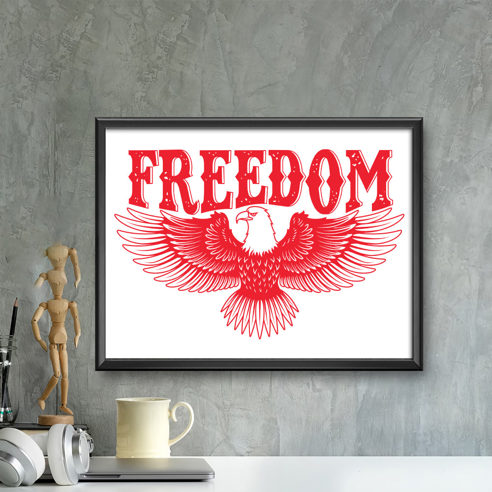 Freedom – Kirigami – 3D Lightbox SVG File for Cricut & Silhouette
