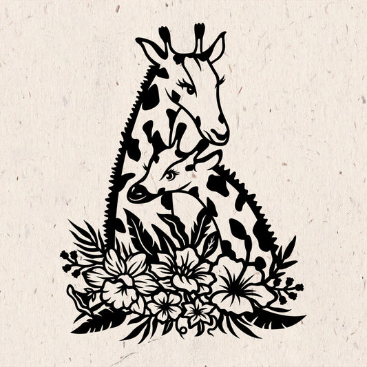 Giraffe – Kirigami - Cricut File - VEKTOR KRAFT