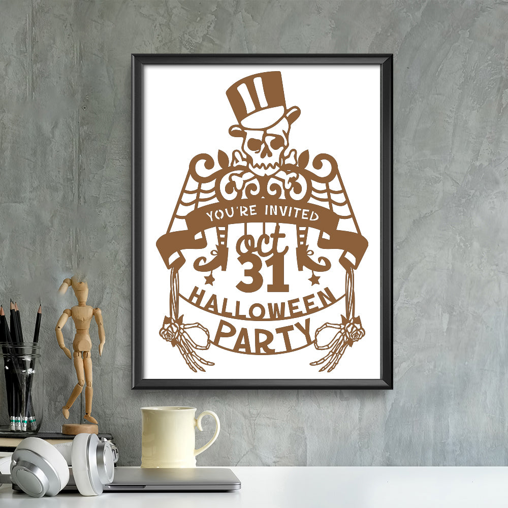 Halloween 3 – Kirigami – 3D Lightbox SVG File for Cricut & Silhouette