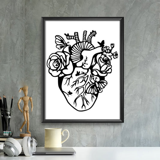 Heart – Kirigami - Cricut File - VEKTOR KRAFT