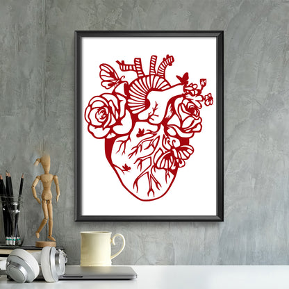 Heart – Kirigami – 3D Lightbox SVG File for Cricut & Silhouette