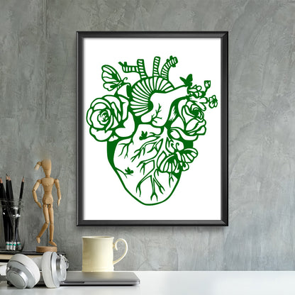 Heart – Kirigami – 3D Lightbox SVG File for Cricut & Silhouette