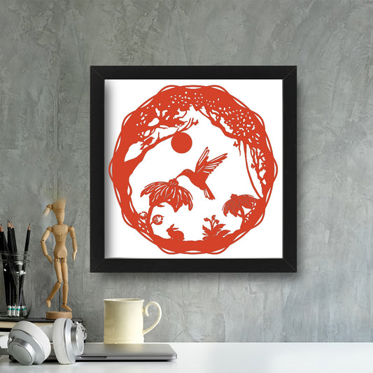 Hummingbirds 1 – Kirigami - Cricut File - VEKTOR KRAFT