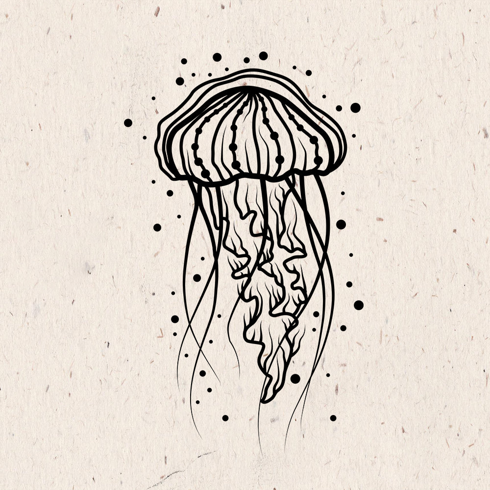 Jellyfish – Kirigami – 3D Lightbox SVG File for Cricut & Silhouette