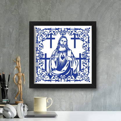 Jesus 6 – Kirigami – 3D Lightbox SVG File for Cricut & Silhouette