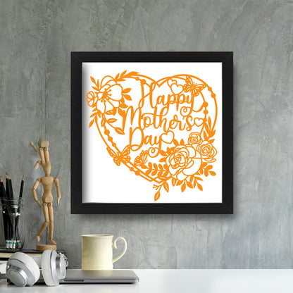 Mother's Day – Kirigami – 3D Lightbox SVG File for Cricut & Silhouette