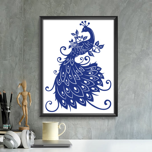 Peacock – Kirigami - Cricut File - VEKTOR KRAFT