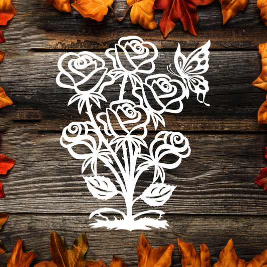 Rose – Kirigami - Cricut File - VEKTOR KRAFT