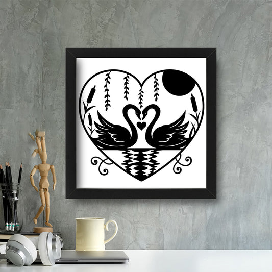 Swan – Kirigami - Cricut File - VEKTOR KRAFT