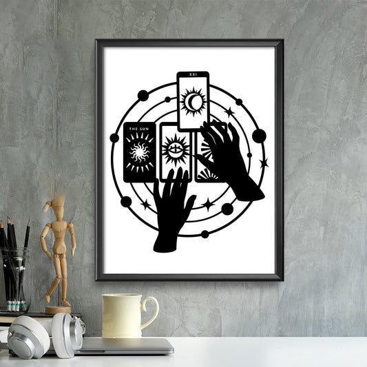Tarot Reader – Kirigami - Cricut File - VEKTOR KRAFT