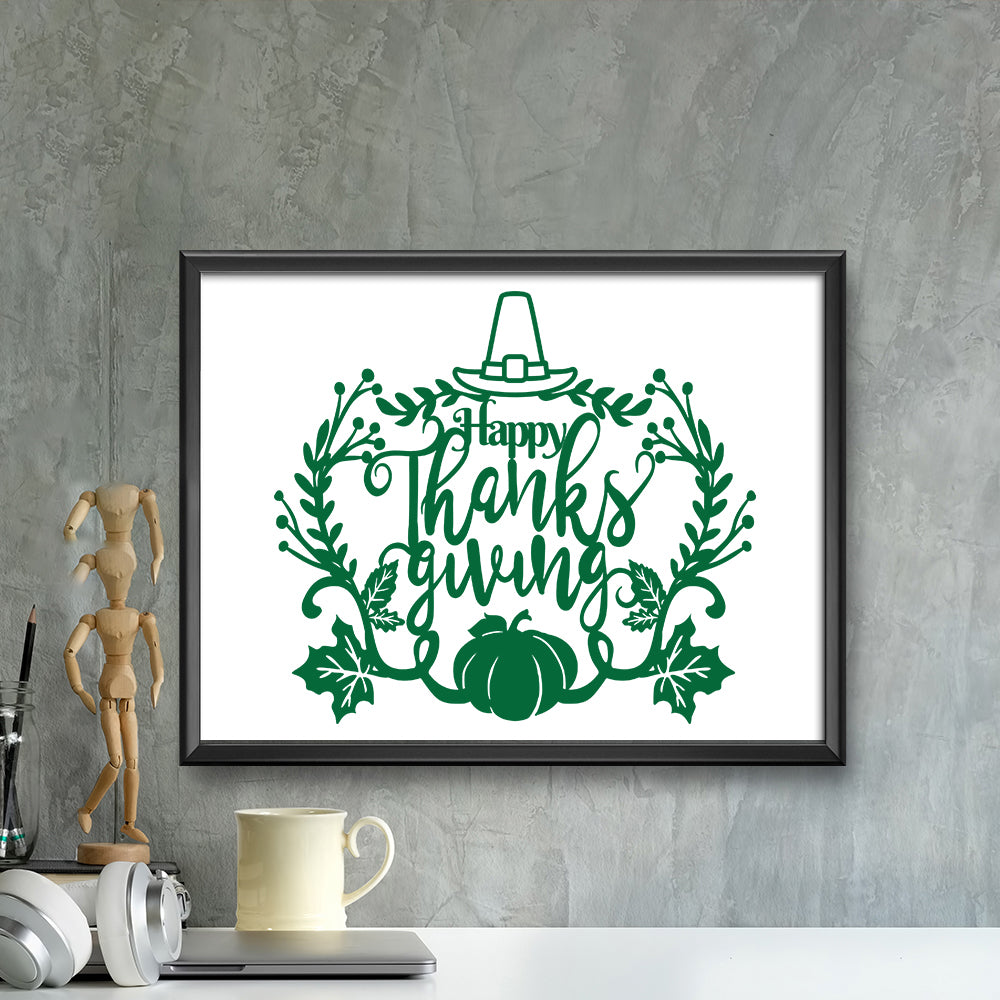 Thanksgiving Day 2 – Kirigami – 3D Lightbox SVG File for Cricut & Silhouette