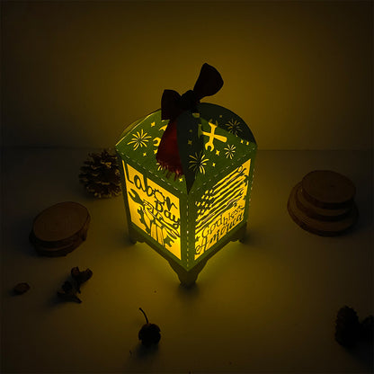 Labor Day - 3D Paper Lantern File 3  - Cricut File  - VEKTOR KRAFT