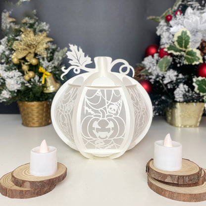 Halloween Pumpkin - 3D Pumpkin Lantern File  - Cricut File  - VEKTOR KRAFT