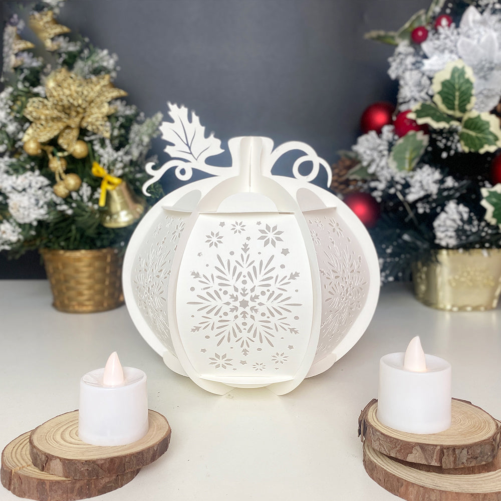 Pumpkin Snowflakes - 3D Pumpkin Lantern File  - Cricut File  - VEKTOR KRAFT