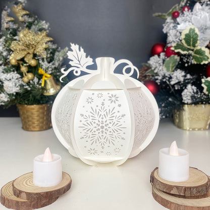 Pumpkin Snowflakes - 3D Pumpkin Lantern File  - Cricut File  - VEKTOR KRAFT