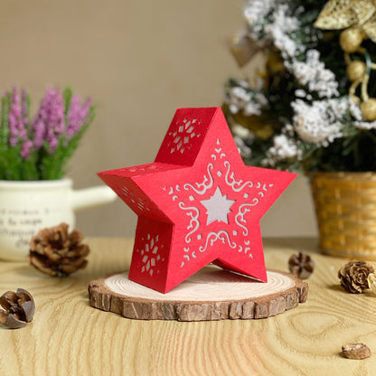 Xmas 1 - 3D Star Lantern File  - Cricut File 1  - VEKTOR KRAFT