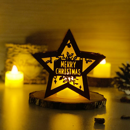 Xmas 3 - 3D Star Lantern File  - Cricut File 1  - VEKTOR KRAFT