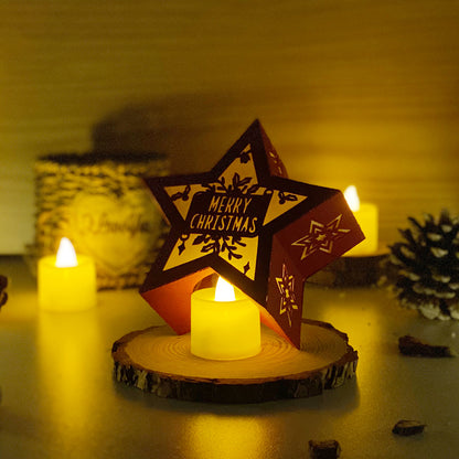 Xmas 3 - 3D Star Lantern File  - Cricut File 1  - VEKTOR KRAFT