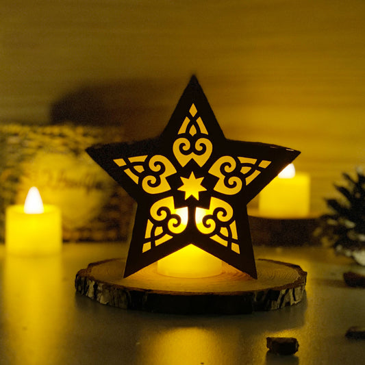 Xmas 5 - 3D Star Lantern File  - Cricut File 1  - VEKTOR KRAFT