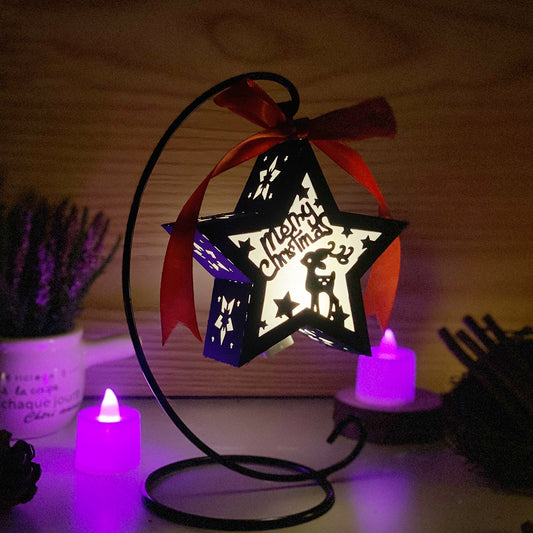 Xmas 2 - 3D Star Lantern File  - Cricut File 2  - VEKTOR KRAFT