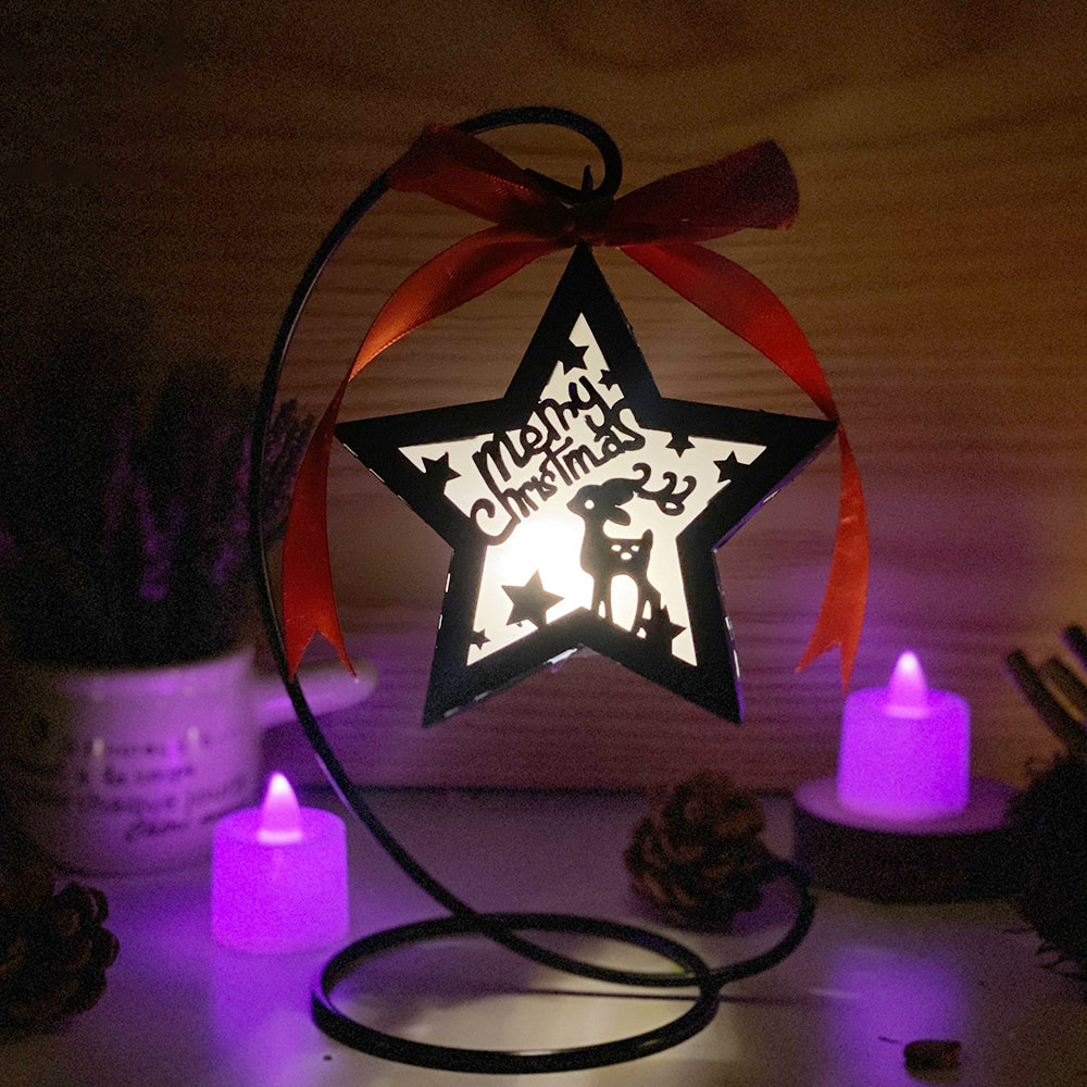 Xmas 2 - 3D Star Lantern File  - Cricut File 2  - VEKTOR KRAFT