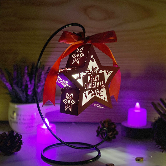 Xmas 3 - 3D Star Lantern File  - Cricut File 2  - VEKTOR KRAFT