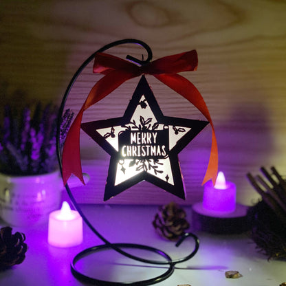 Xmas 3 - 3D Star Lantern File  - Cricut File 2  - VEKTOR KRAFT