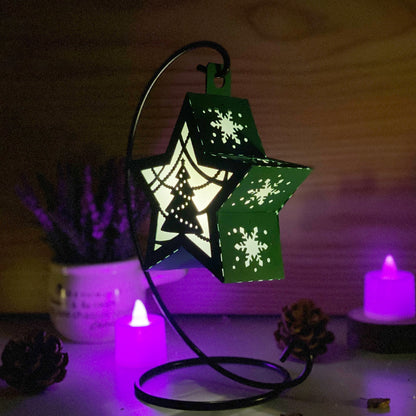 Xmas 4 - 3D Star Lantern File  - Cricut File 2  - VEKTOR KRAFT