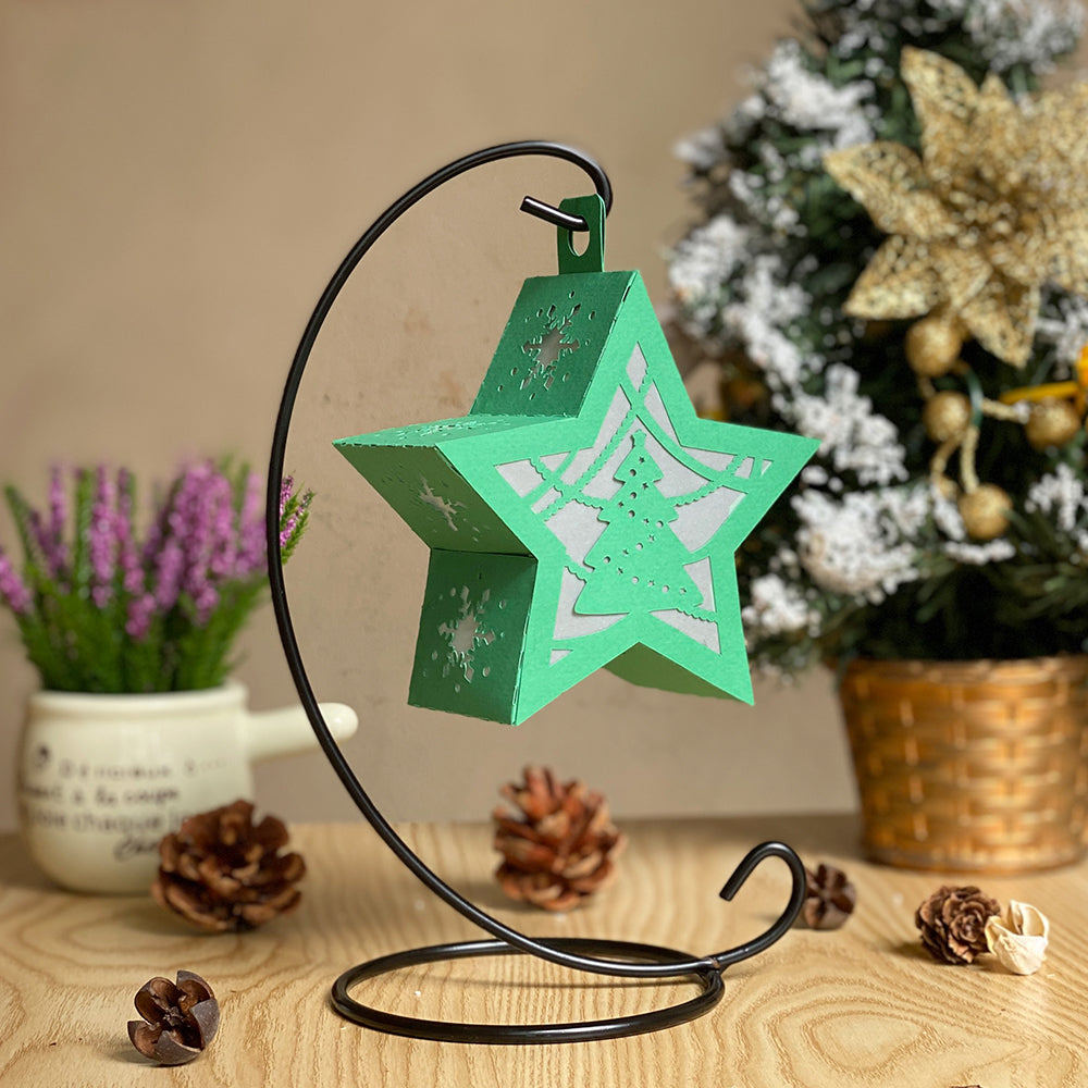 Xmas 4 - 3D Star Lantern File  - Cricut File 2  - VEKTOR KRAFT