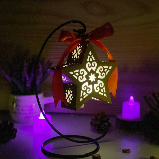 Xmas 5 - 3D Star Lantern File  - Cricut File 2  - VEKTOR KRAFT