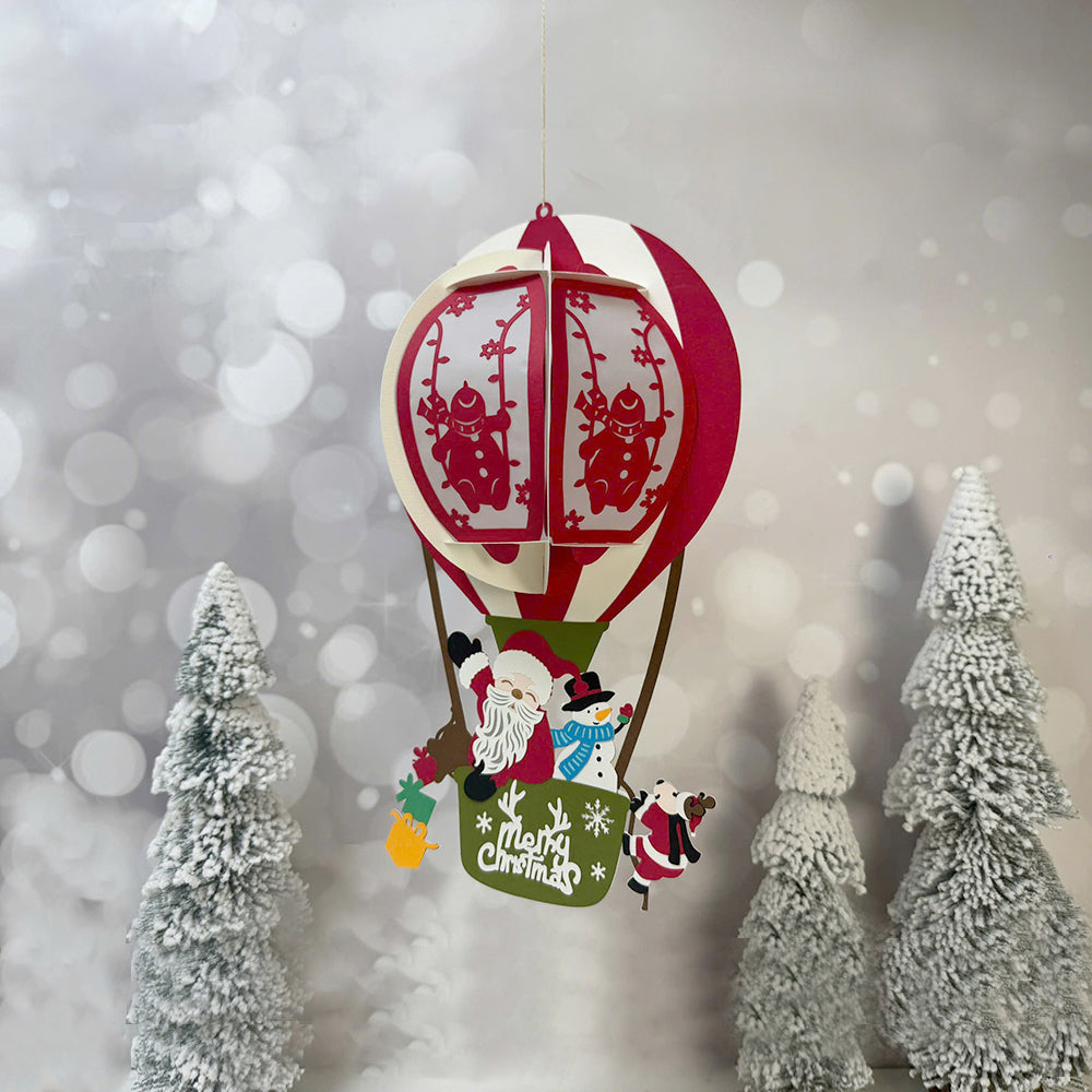 Christmas – 3D Lantern SVG File for Cricut & Silhouette