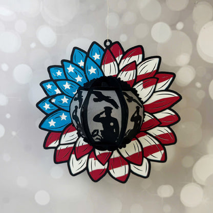 America – 3D Lantern SVG File for Cricut & Silhouette