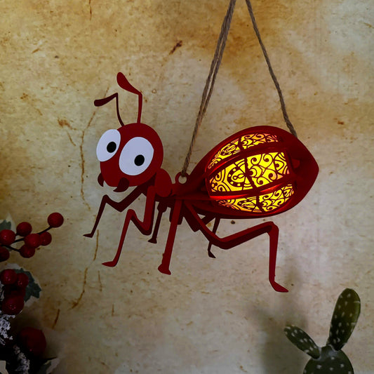 Ant - 3D Animal Lantern File  - Cricut File  - VEKTOR KRAFT