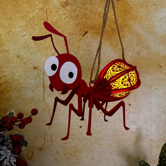 Ant - 3D Animal Lantern File  - Cricut File  - VEKTOR KRAFT