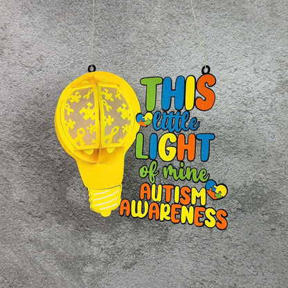 Autism 2 – 3D Lantern SVG File for Cricut & Silhouette