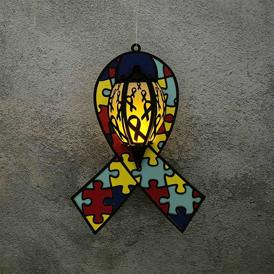 Autism - 3D Lantern Autism File  - Cricut File  - VEKTOR KRAFT