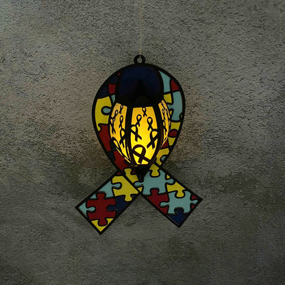 Autism – 3D Lantern SVG File for Cricut & Silhouette