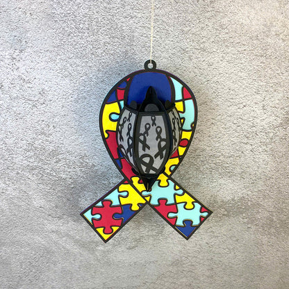 Autism – 3D Lantern SVG File for Cricut & Silhouette