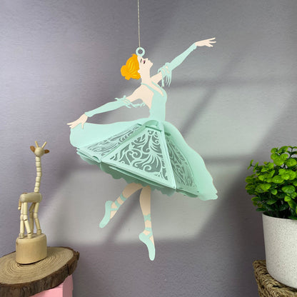 Ballet – 3D Lantern SVG File for Cricut & Silhouette