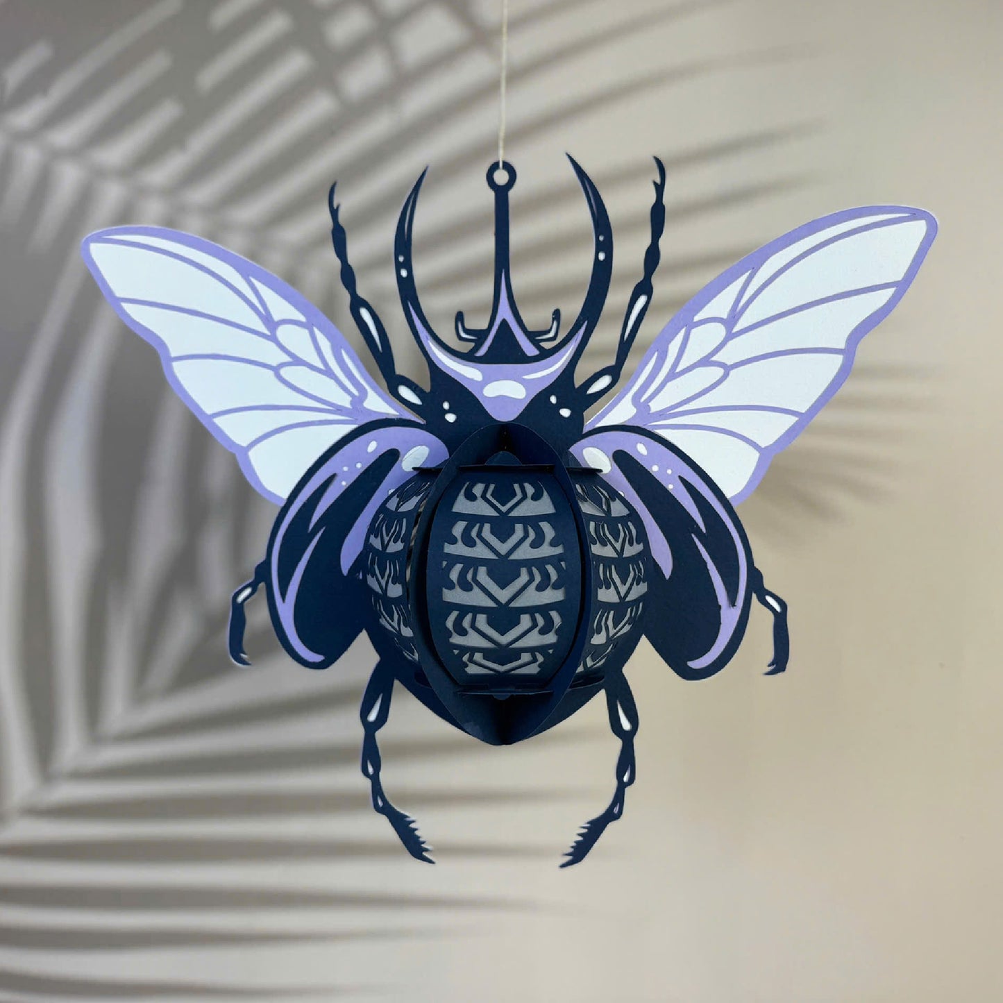 Beetle – 3D Lantern SVG File for Cricut & Silhouette