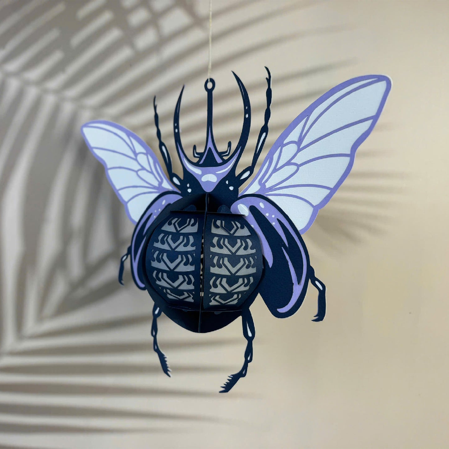 Beetle – 3D Lantern SVG File for Cricut & Silhouette