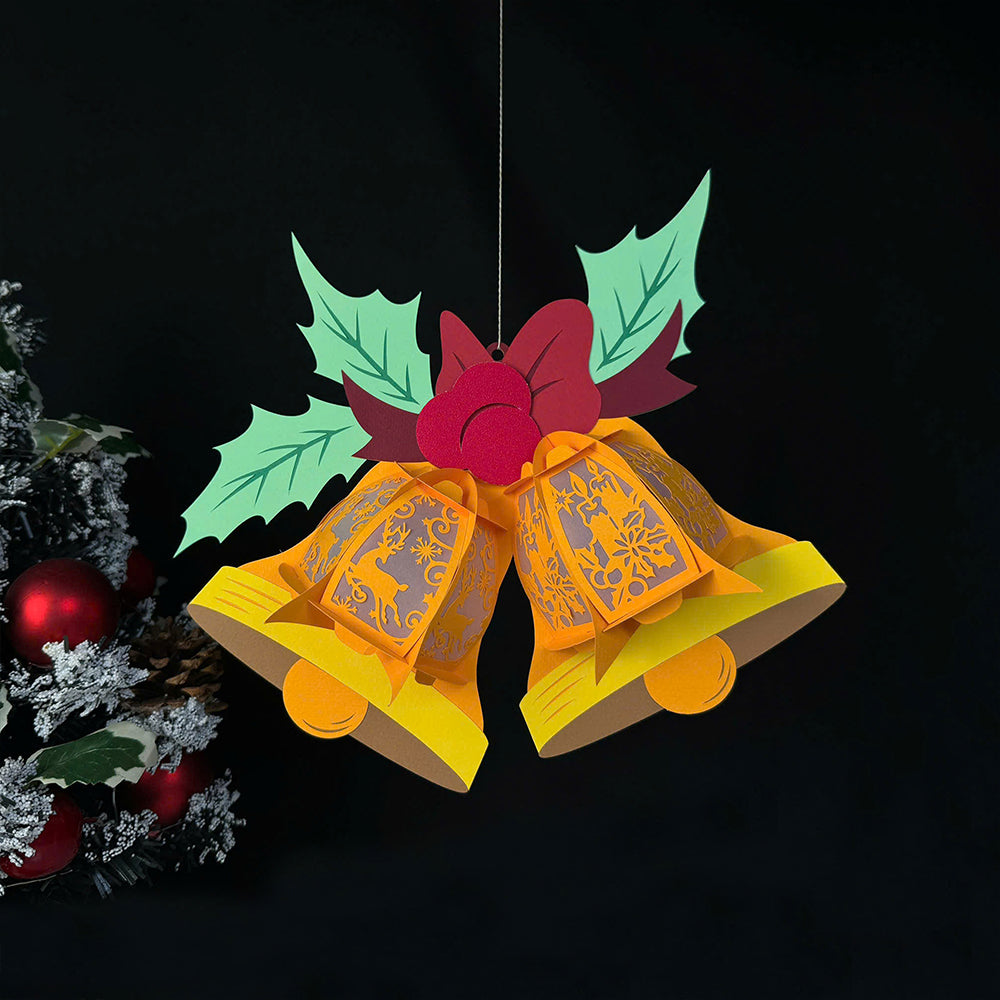 Bells – 3D Lantern SVG File for Cricut & Silhouette